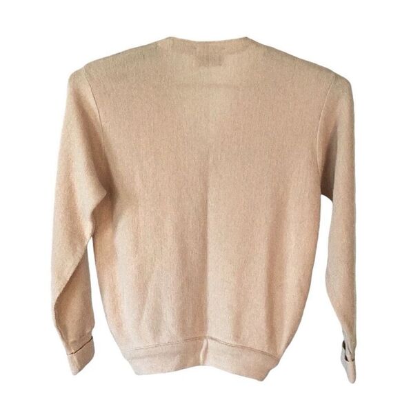 Vintage Lord Jeff Jefflinks Retro Cardigan Golf Sweater Men’s M Grandpa USA - Picture 2 of 5